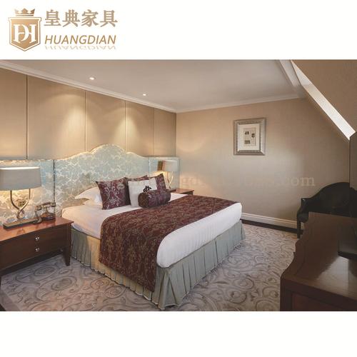 工厂定制星级酒店客房家具来图定制 大床房 大套房家具定制tf86
